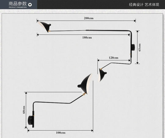 Home Deco Modern LED Sconce Wall Lamp