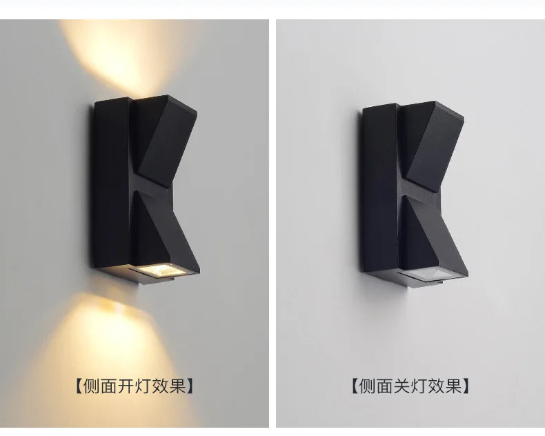 Home Deco Outdoor Waterproof LED Wall Lamp