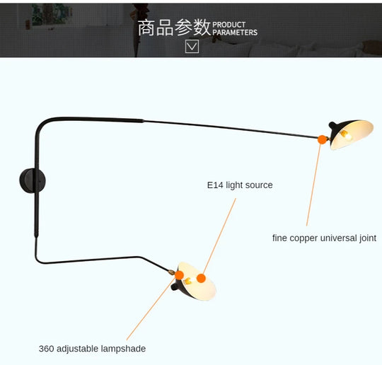 Home Deco Modern LED Sconce Wall Lamp