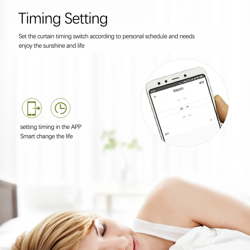 Clara's Connected Comfort: Smart WiFi Curtain Motor with Ewelink App Control