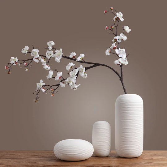 Vase en céramique Dylan Modern Zen : une touche de tranquillité pour votre espace