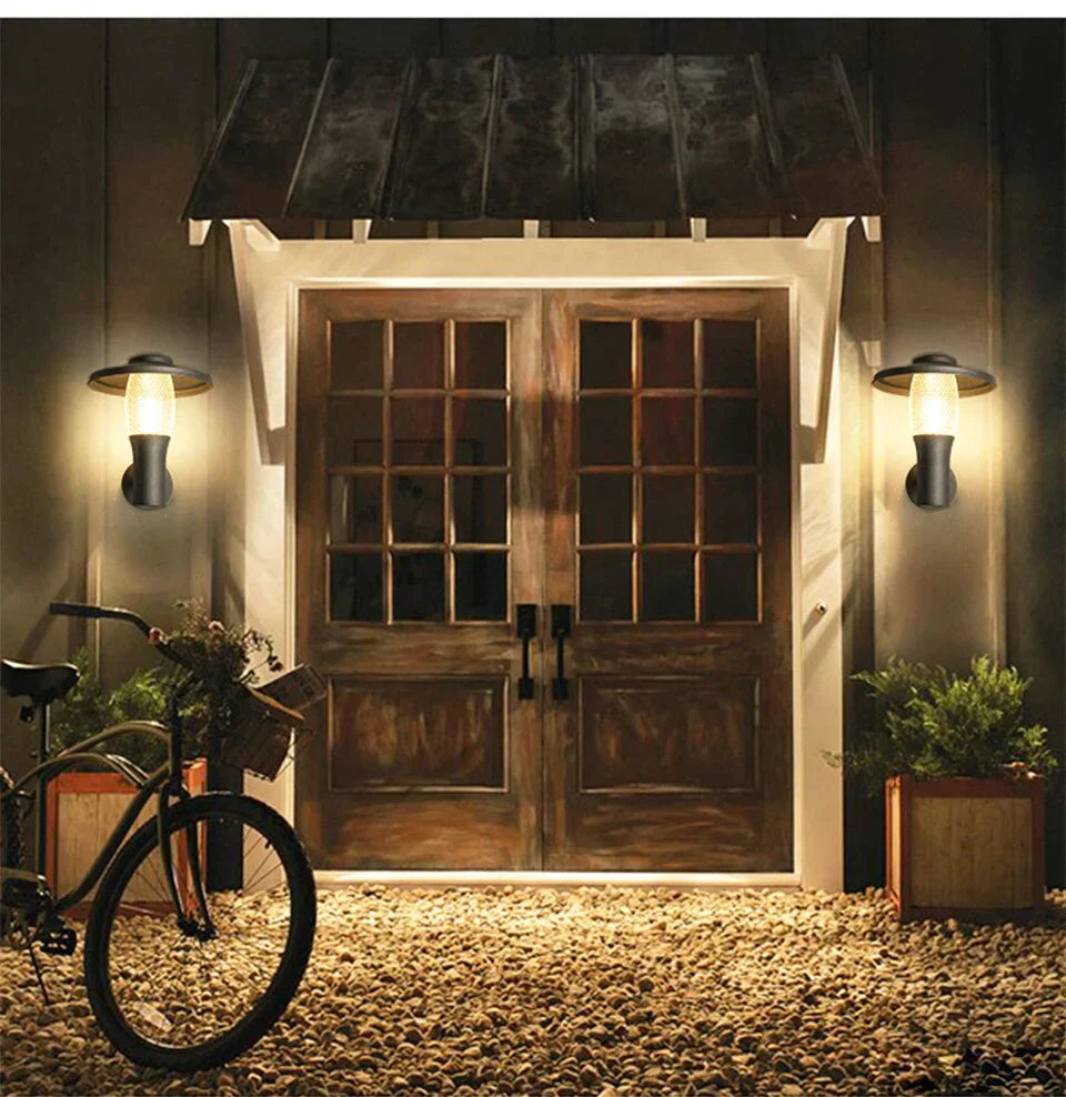 Modern IP67 Waterproof LED Wall Light – 12W Aluminum Lamp for Indoor/Outdoor Use