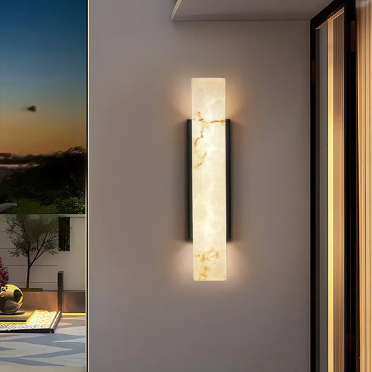 Home Deco Outdoor Imitation Marble LED Wall Light