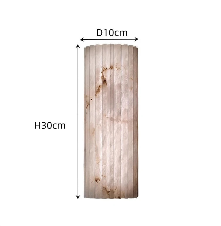 Home Deco Modern Marble Copper Wall Lamp