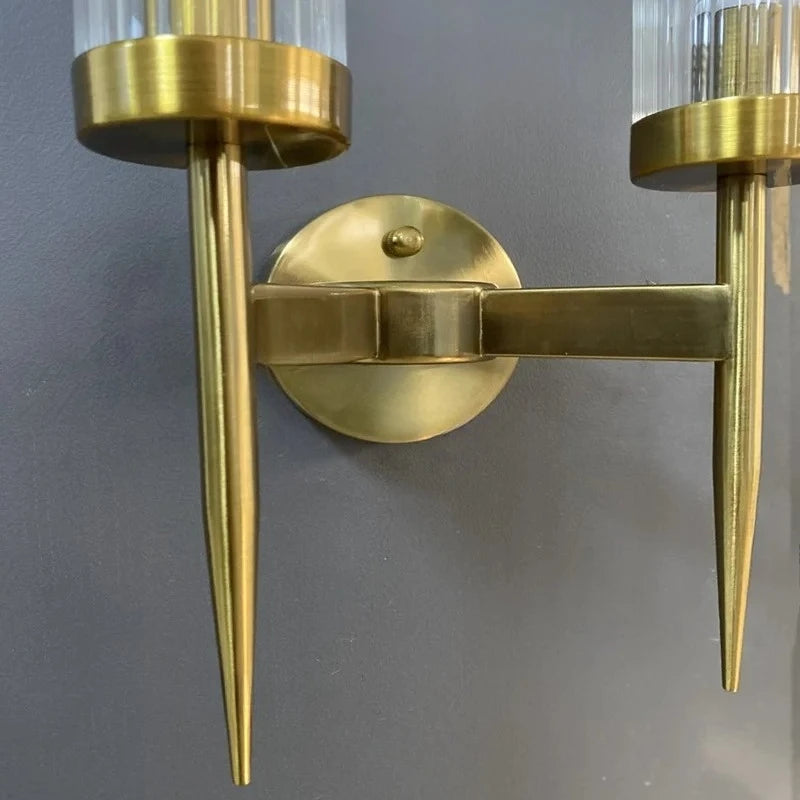 Home Deco Minimalist Glass LED Wall Lamp