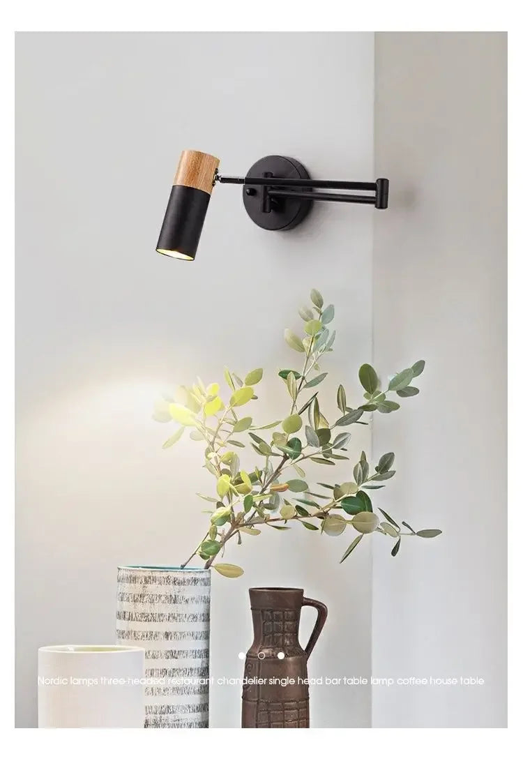 Home Deco Telescopic Reading Wall Lamp