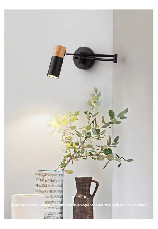 Home Deco Telescopic Reading Wall Lamp