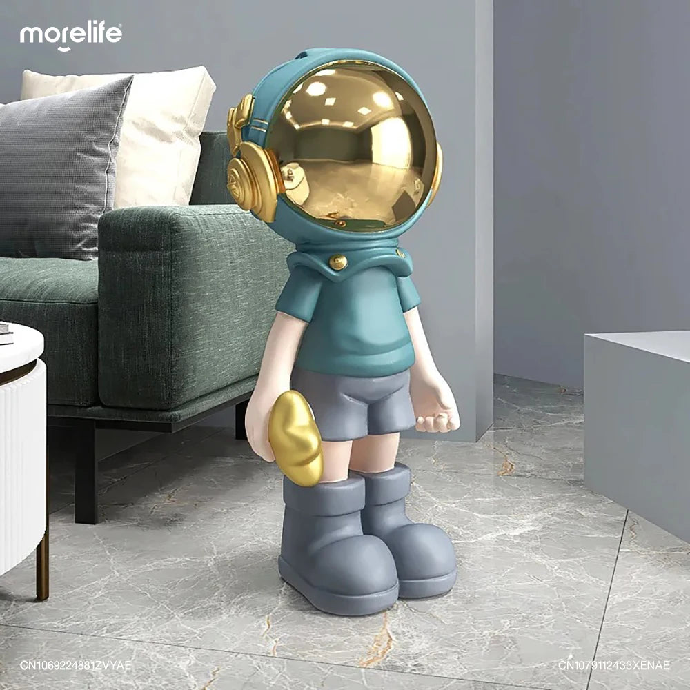 Statue d'astronaute en résine de 70 cm d'Autumn