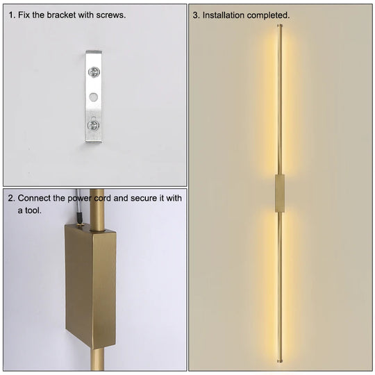 Home Deco Nordic Long LED Wall Lamp