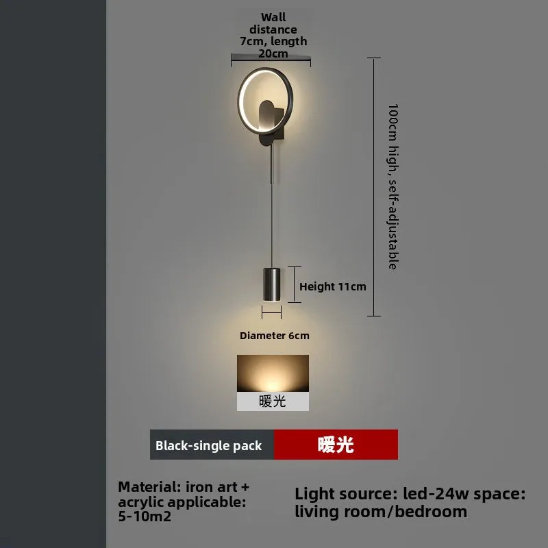 Home Deco Modern Minimalist LED Wall Lamp