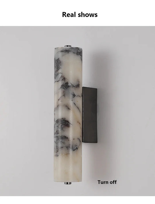 Home Deco Italian Black Marble Wall Lamp