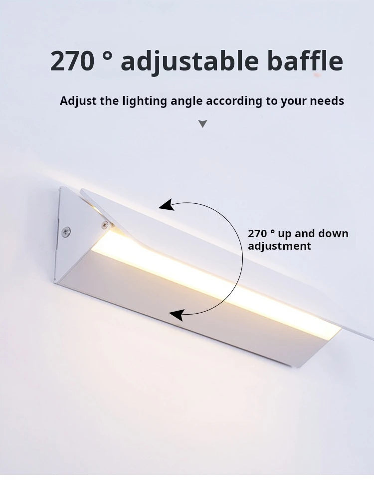 Home Deco Adjustable LED Wall Lamp