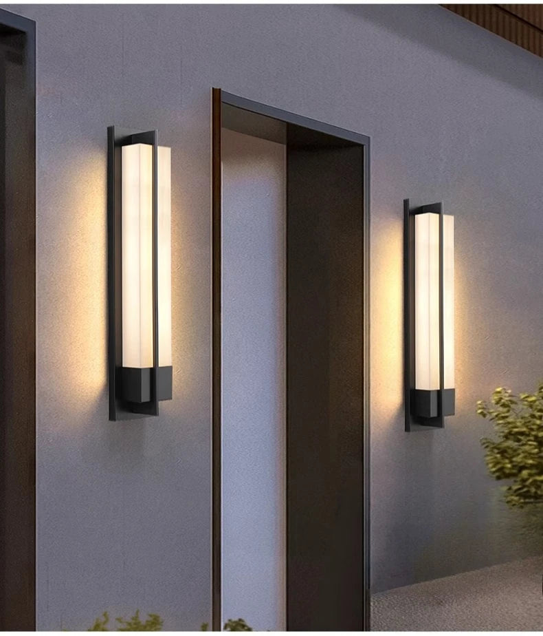 Home Deco Marble LED Outdoor Wall Lamp