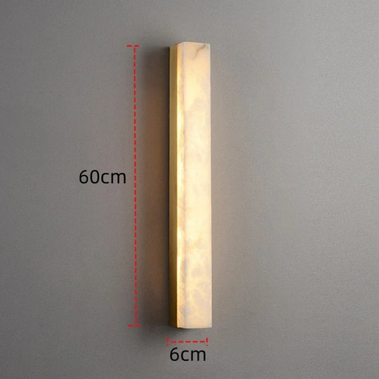 Home Deco Marble Copper Body Wall Lamp