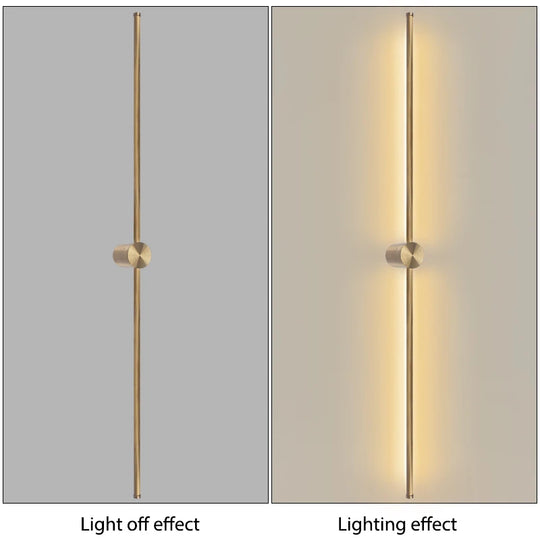 Home Deco White Gold Modern LED Wall Lamp