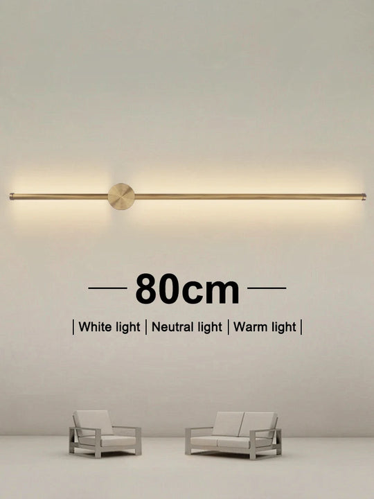 Home Deco White Gold Modern LED Wall Lamp