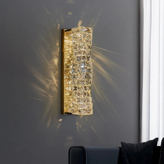 Home Deco Creative Luxury LED Crystal Wall Lamp