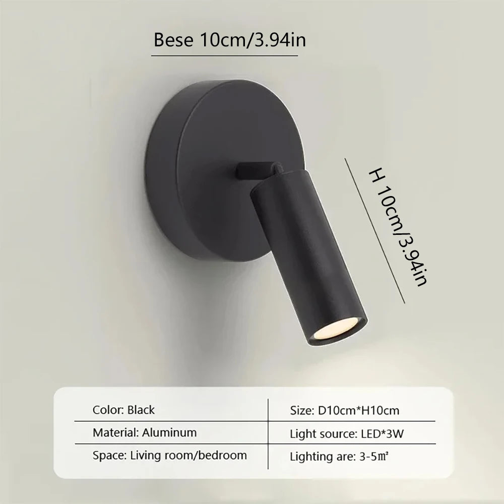 Home Deco Adjustable LED Bedside Wall Lamp