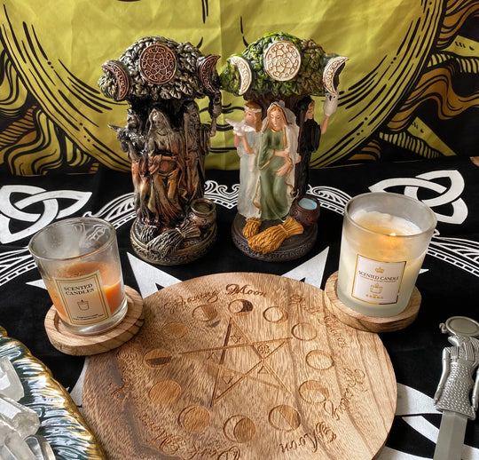 Sculpture de la déesse de Madelyn - Art miniature en résine