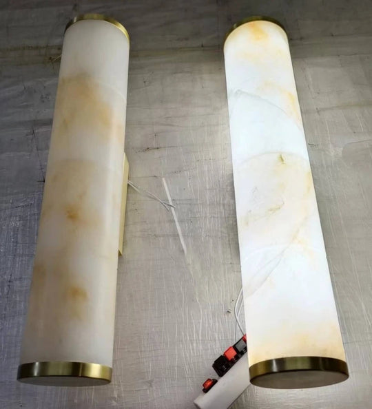 Home Deco Modern Copper Marble Wall Lamp