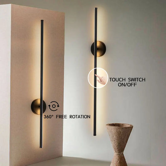 Home Deco Rotatable Dimmable LED Wall Lamp