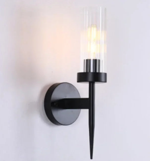 Home Deco Minimalist Glass LED Wall Lamp