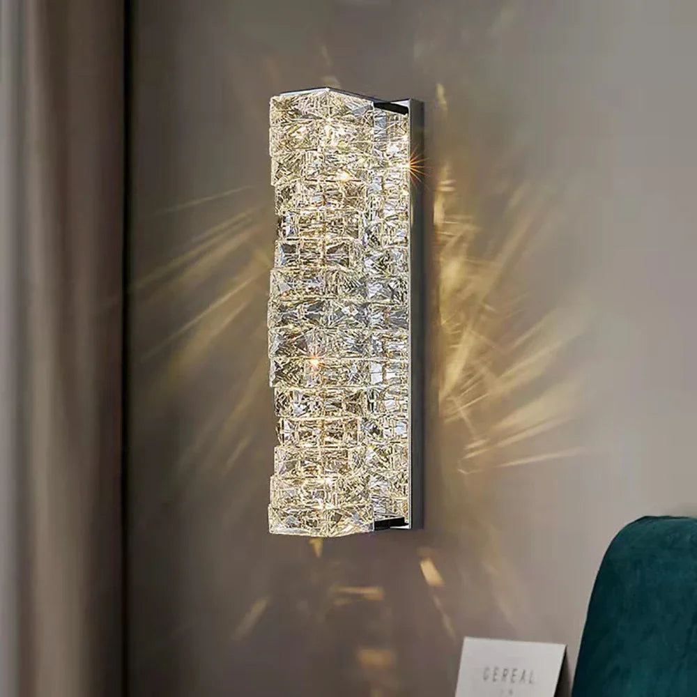 Home Deco Creative Luxury LED Crystal Wall Lamp