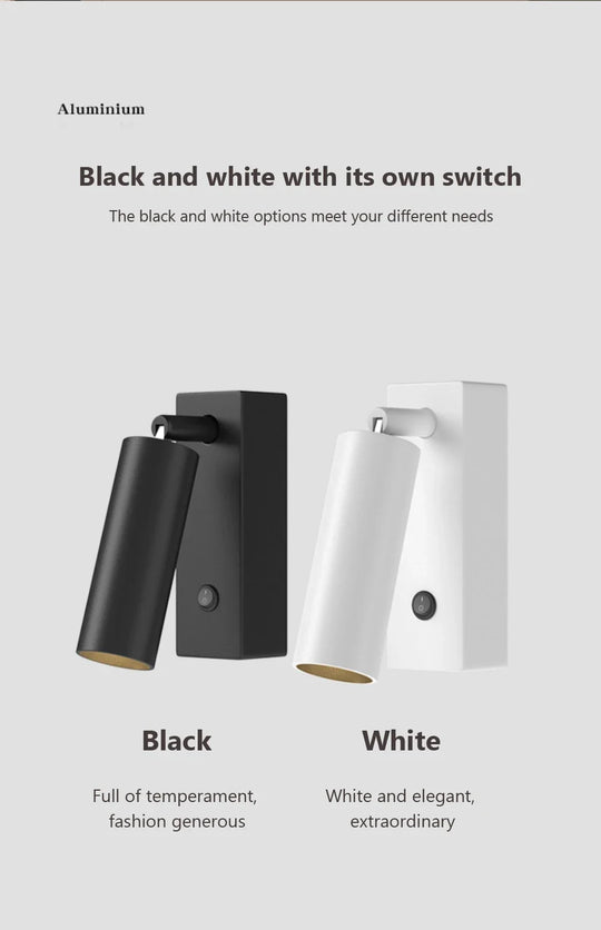 Home Deco Folding LED Bedside Wall Light