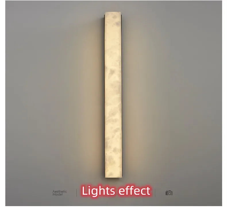 Home Deco Marble Copper Body Wall Lamp