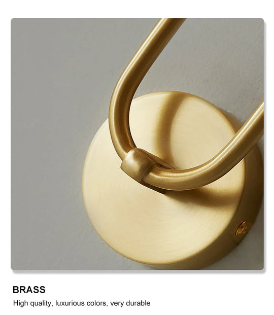 Home Deco Nordic Gold LED Wall Lamp