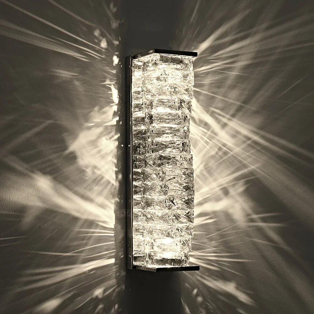 Home Deco Creative Luxury LED Crystal Wall Lamp