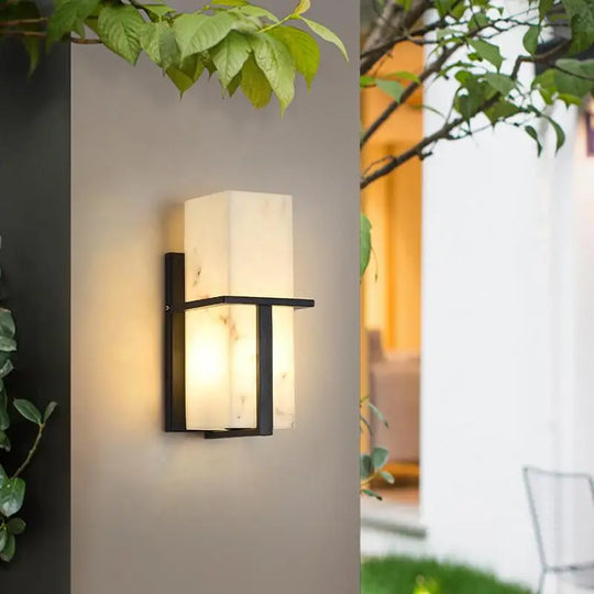 Home Deco Marble LED Outdoor Wall Lamp