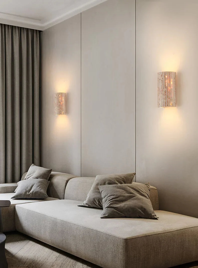 Home Deco Wabi Sabi Natural Stone Wall Light