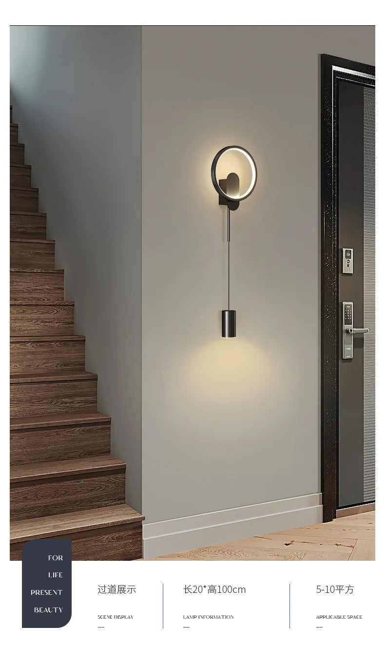 Home Deco Modern Minimalist LED Wall Lamp