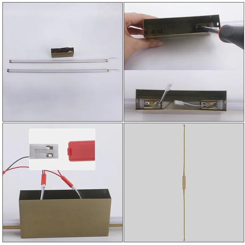 Home Deco Nordic Long LED Wall Lamp