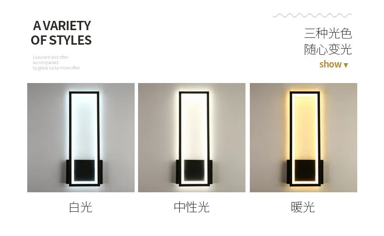 Home Deco Modern Creative LED Wall Light