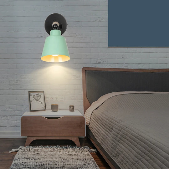 Home Deco Nordic Wooden Wall Lamp