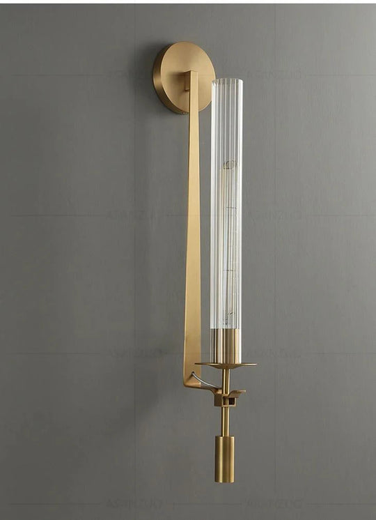 Home Deco Post Modern Retro Glass Wall Lamp