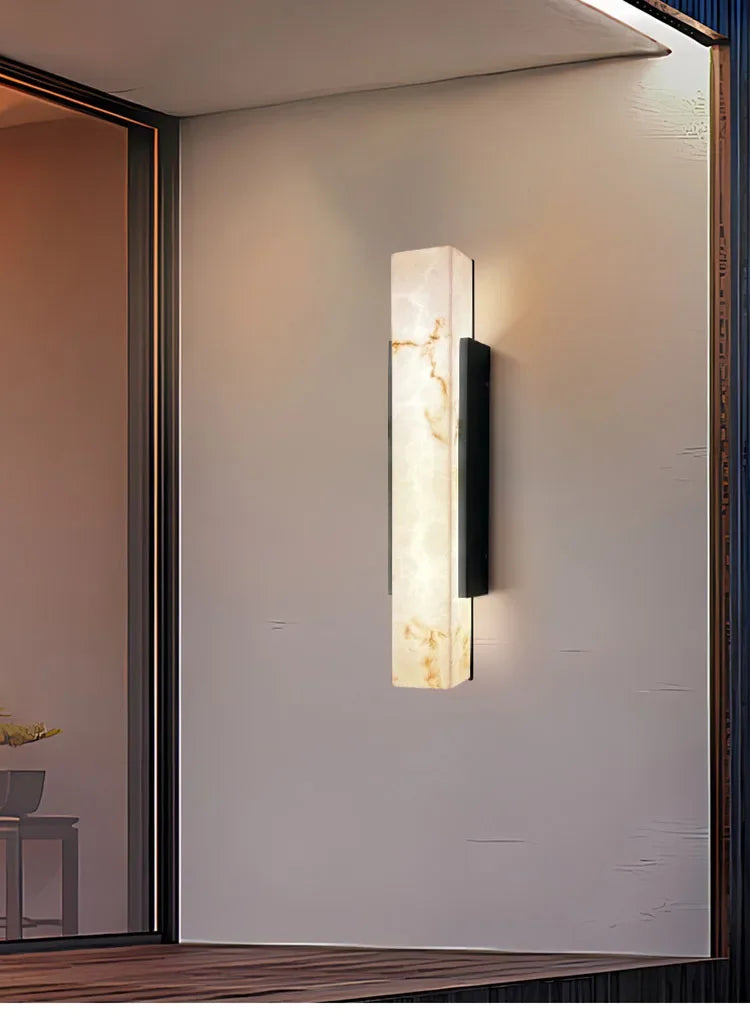 Home Deco Outdoor Imitation Marble LED Wall Light