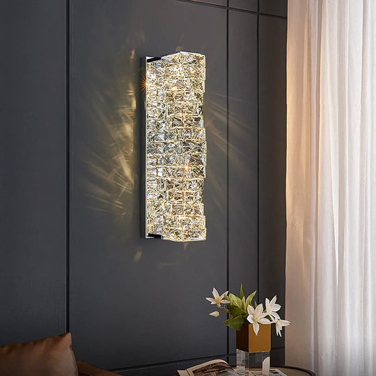 Home Deco Creative Luxury LED Crystal Wall Lamp