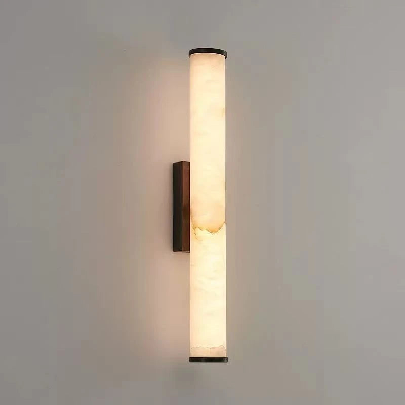 Home Deco Modern Copper Marble Wall Lamp