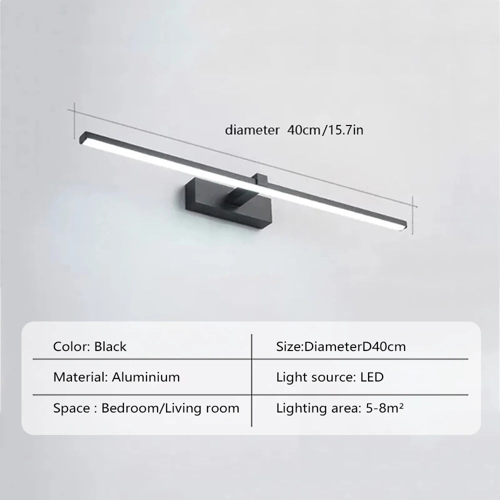 Home Deco Modern LED Wall Lamp with Remote