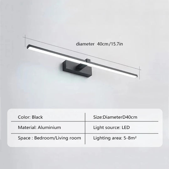 Home Deco Modern LED Wall Lamp with Remote