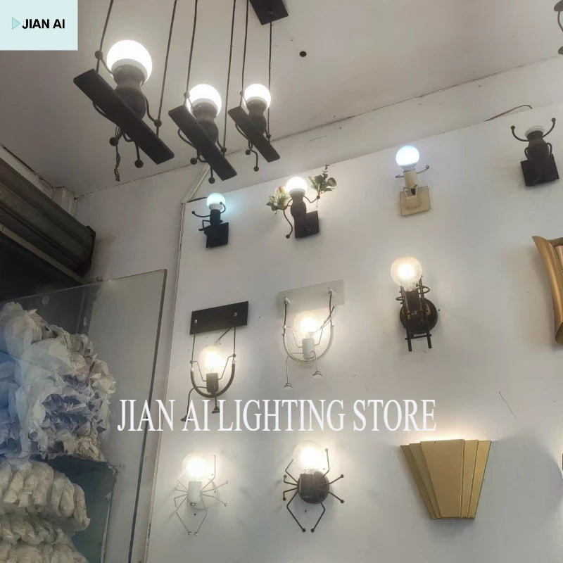 Home Deco Creative Cartoon Wall Lamp