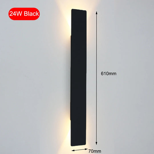 Home Deco Modern LED Aluminum Wall Lamp