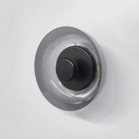 Home Deco Modern Glass Bowl Hanging Wall Lamp