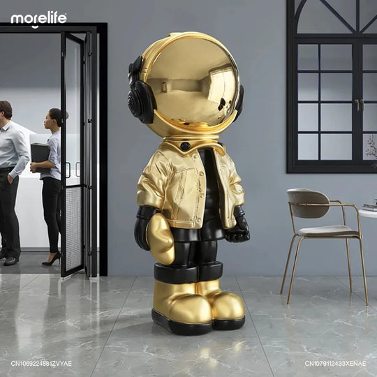 Statue d'astronaute en résine de 70 cm d'Autumn