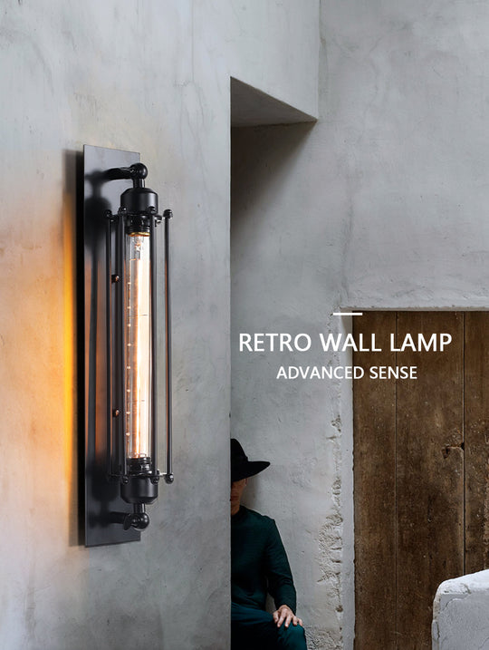 Home Deco Retro Industrial Iron Wall Light
