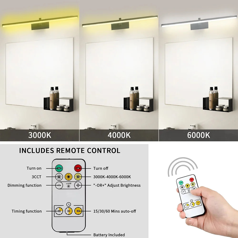 Home Deco Modern LED Wall Lamp with Remote