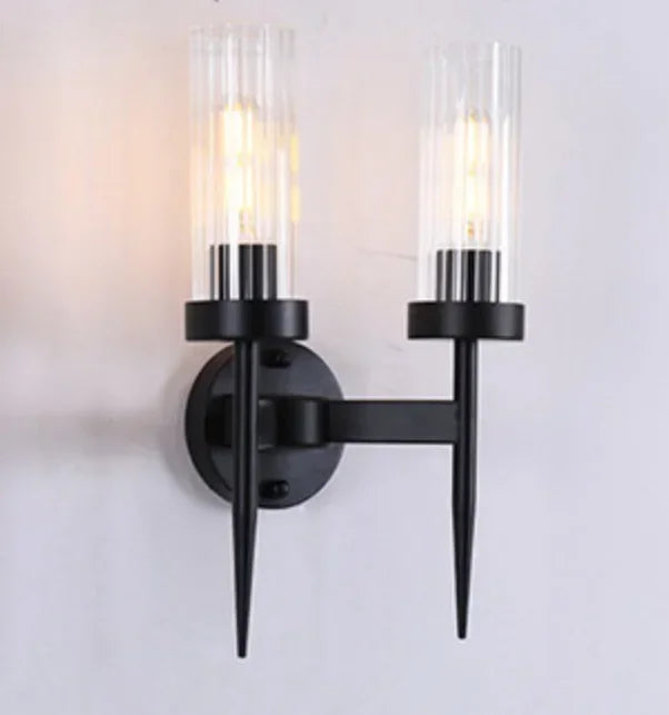 Home Deco Minimalist Glass LED Wall Lamp